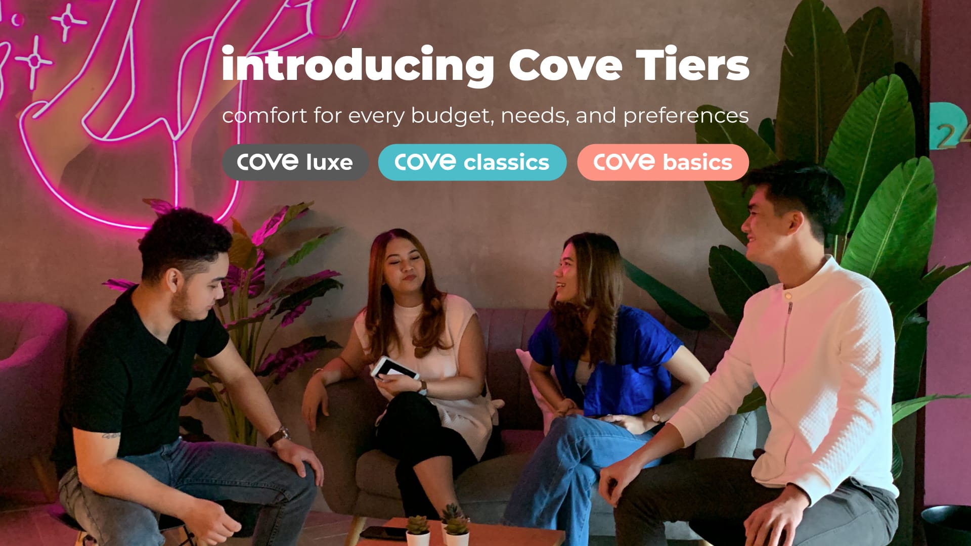 Cove introduces three new co-living categories, meeting a variety of modern residential needs